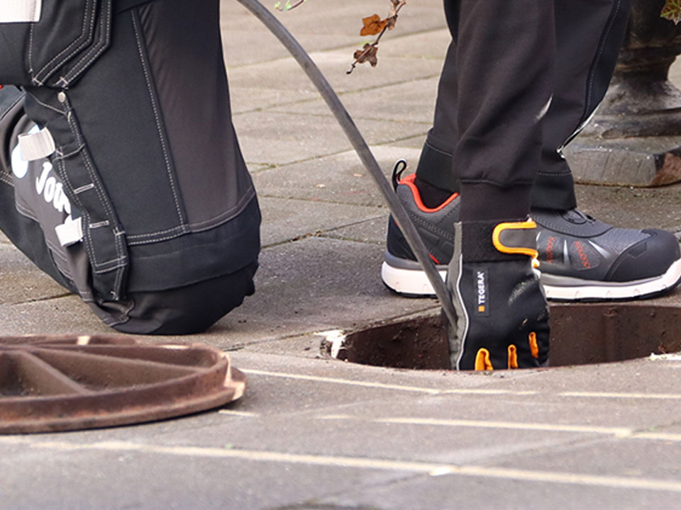 Avloppspolning i avlopp