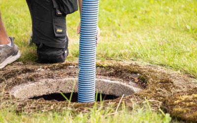 Trekammarbrunn och avluftning